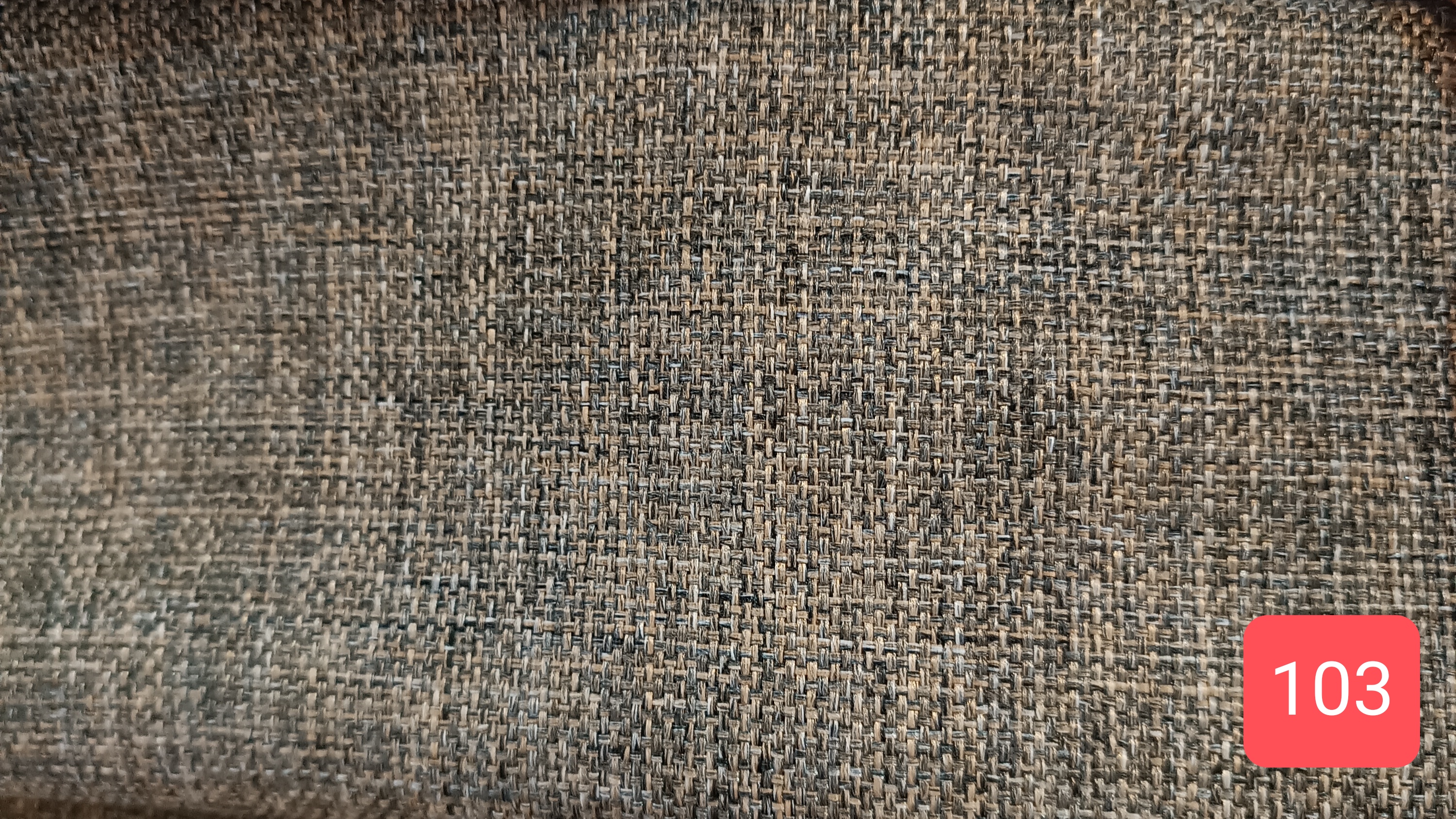 پارچه مبلی  گونی بافت کد رنگ 103